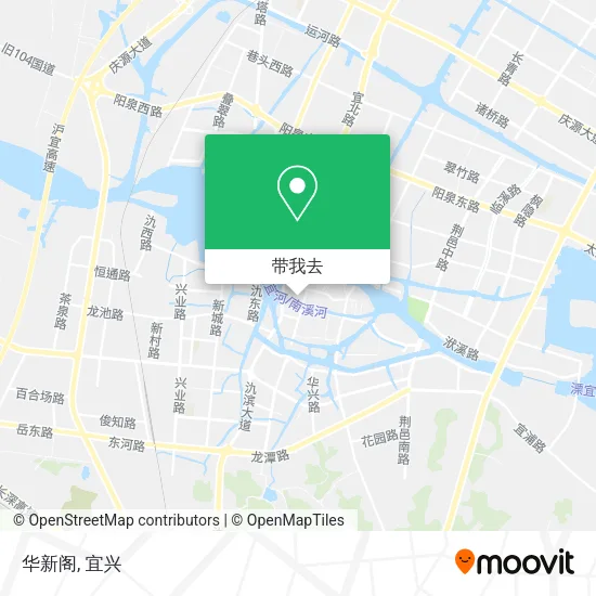 华新阁地图