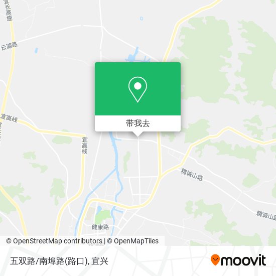 五双路/南埠路(路口)地图