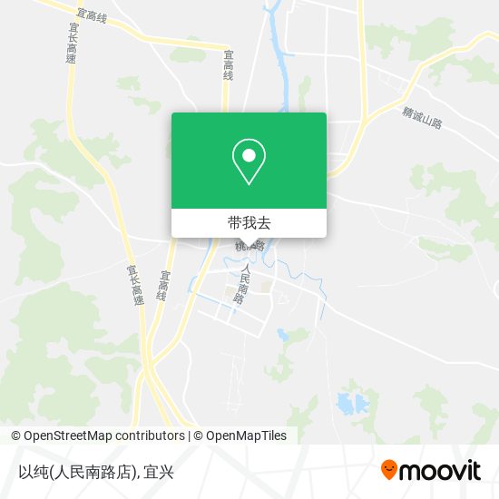 以纯(人民南路店)地图