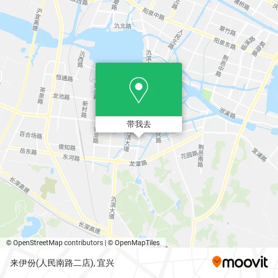来伊份(人民南路二店)地图