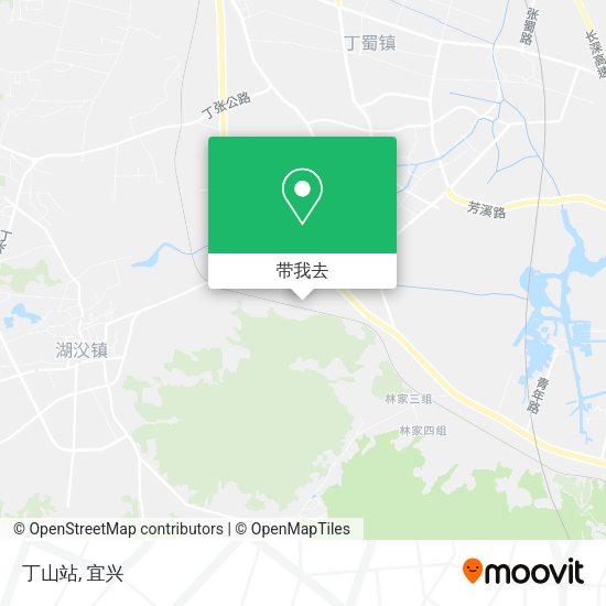 丁山站地图
