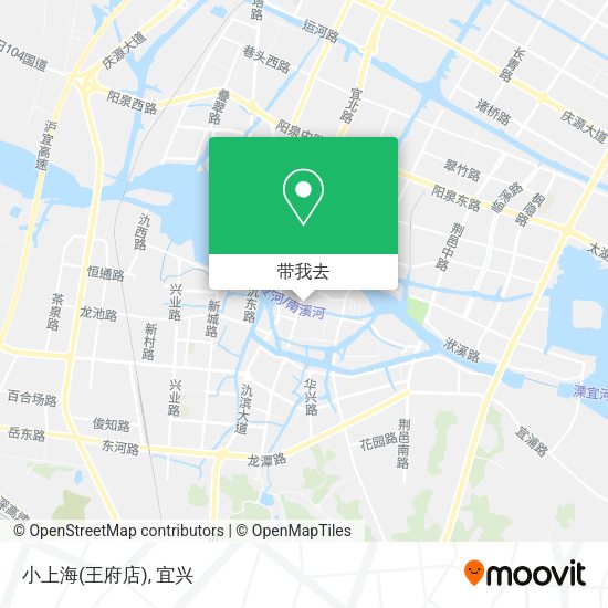 小上海(王府店)地图