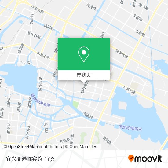 宜兴晶港临宾馆地图