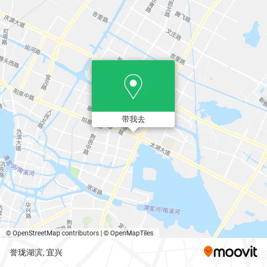 誉珑湖滨地图