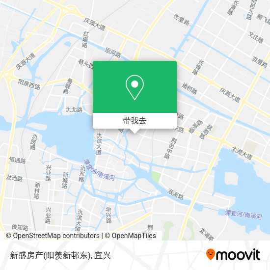新盛房产(阳羡新邨东)地图