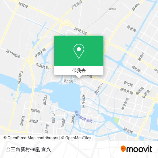 金三角新村-9幢地图