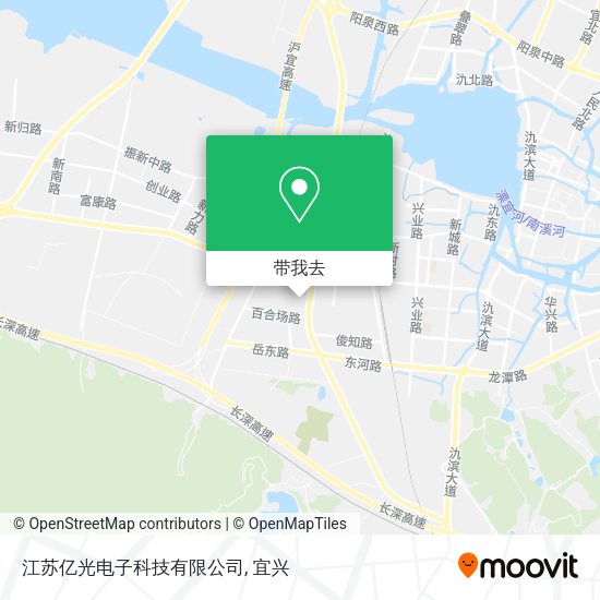江苏亿光电子科技有限公司地图