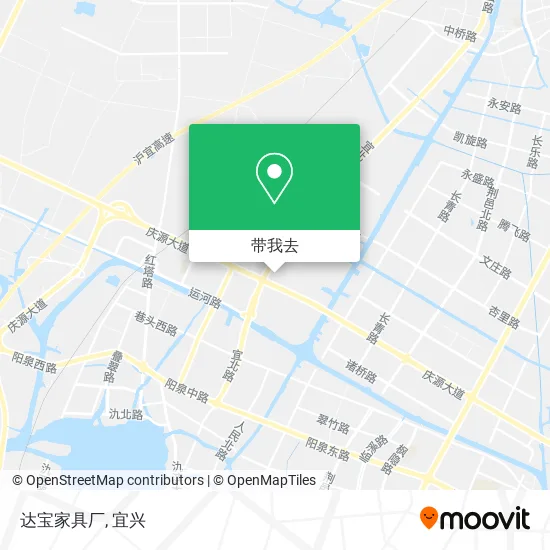 达宝家具厂地图