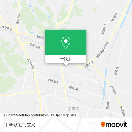 中新彩瓦厂地图