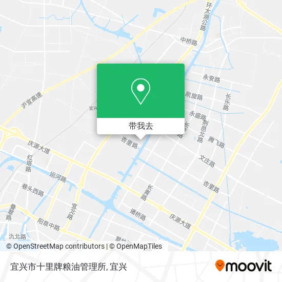 宜兴市十里牌粮油管理所地图