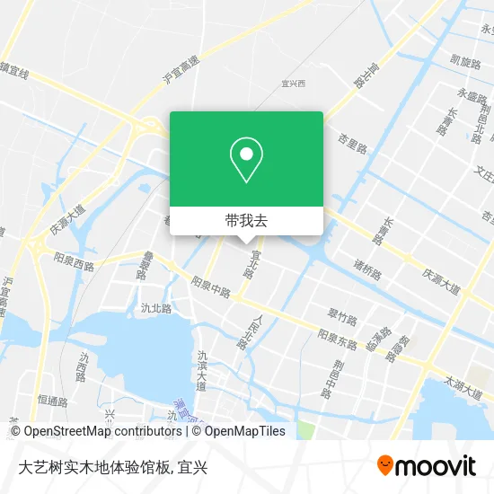 大艺树实木地体验馆板地图