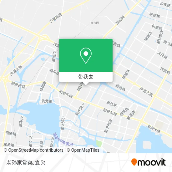 老孙家常菜地图