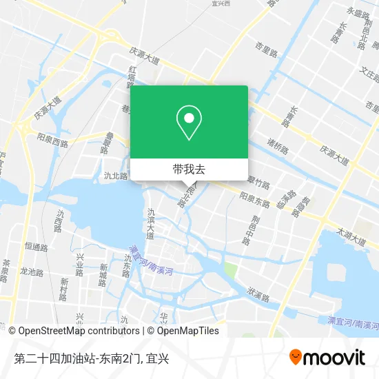 第二十四加油站-东南2门地图