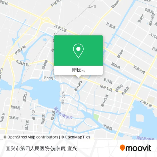 宜兴市第四人民医院-洗衣房地图