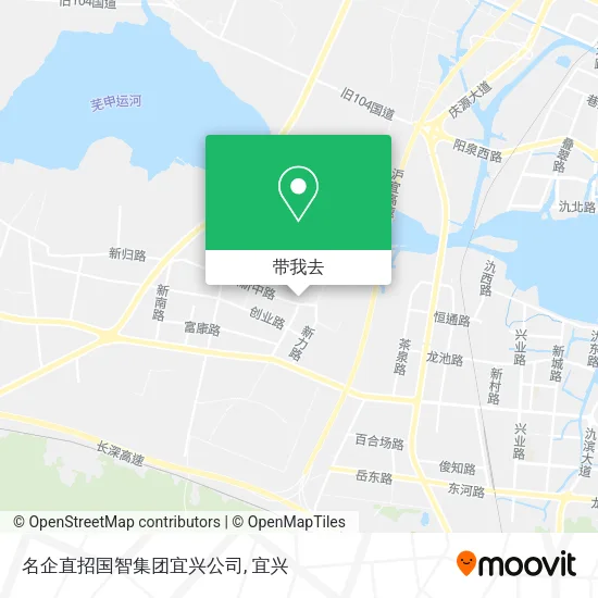 名企直招国智集团宜兴公司地图