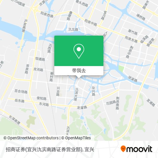 招商证券(宜兴氿滨南路证券营业部)地图