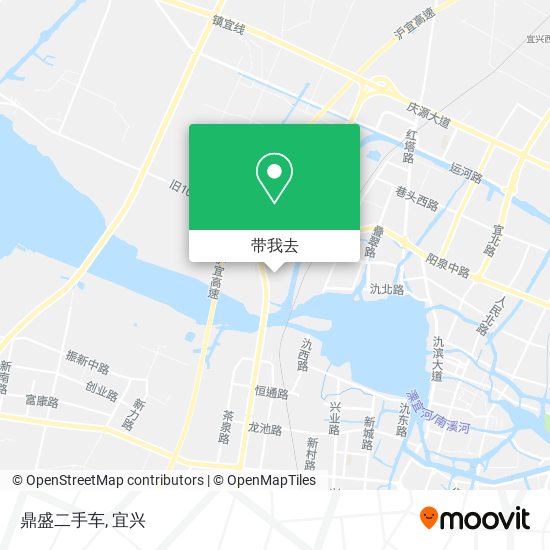 鼎盛二手车地图