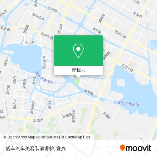 靓车汽车美容装潢养护地图