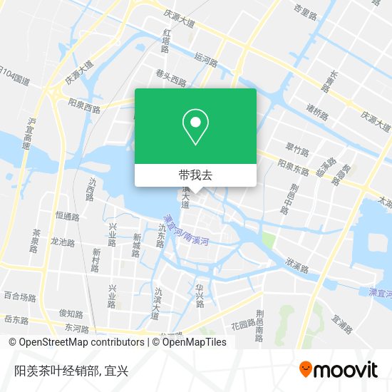 阳羡茶叶经销部地图