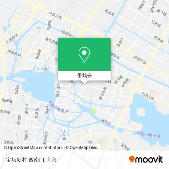 宝塔新村-西南门地图