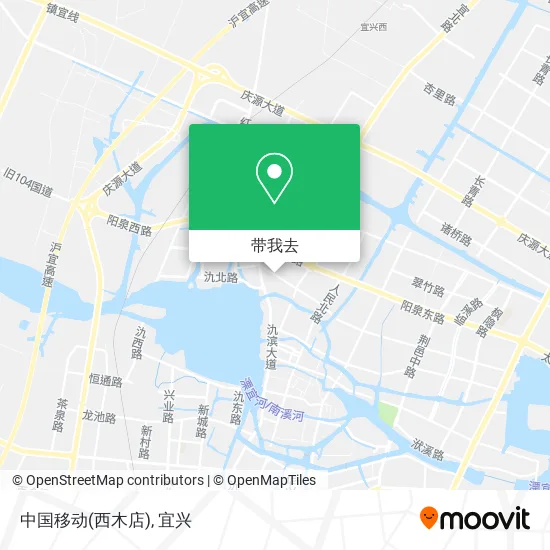 中国移动(西木店)地图