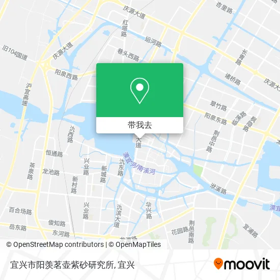 宜兴市阳羡茗壶紫砂研究所地图