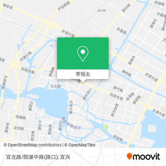 宜北路/阳泉中路(路口)地图