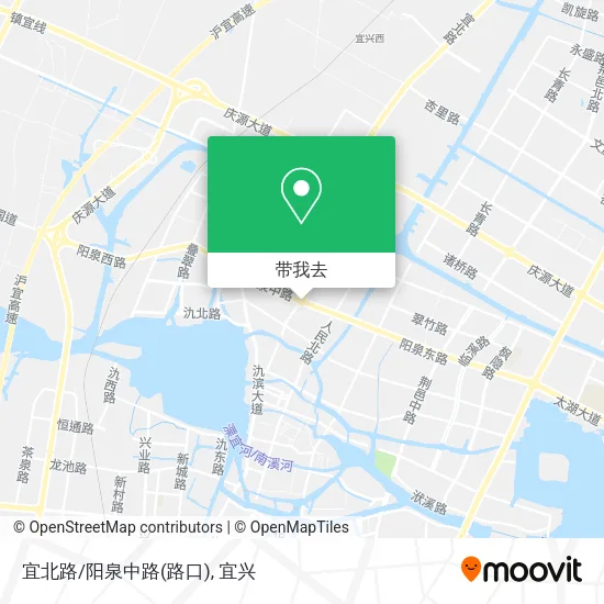 宜北路/阳泉中路(路口)地图