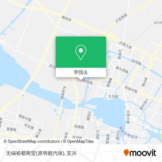 无锡裕都商贸(原明都汽保)地图