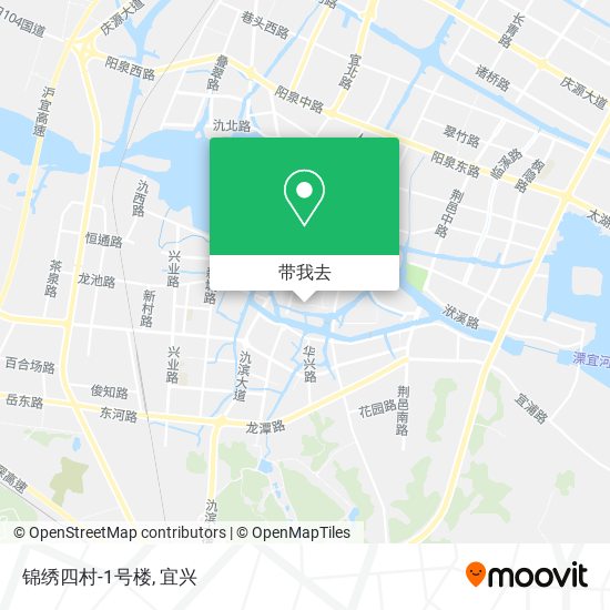 锦绣四村-1号楼地图