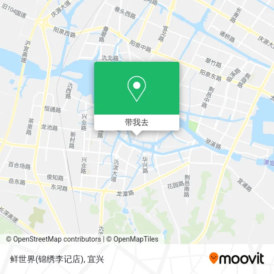 鲜世界(锦绣李记店)地图