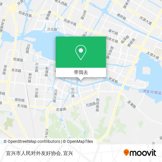 宜兴市人民对外友好协会地图