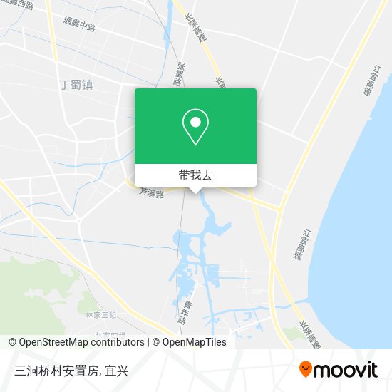三洞桥村安置房地图