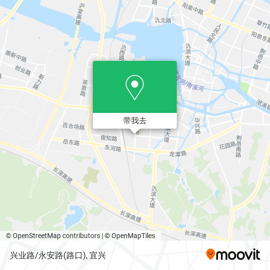 兴业路/永安路(路口)地图