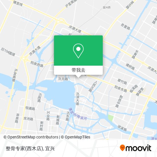 整骨专家(西木店)地图