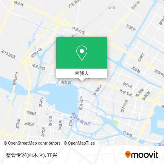 整骨专家(西木店)地图
