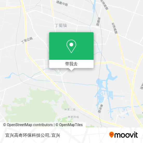 宜兴高奇环保科技公司地图