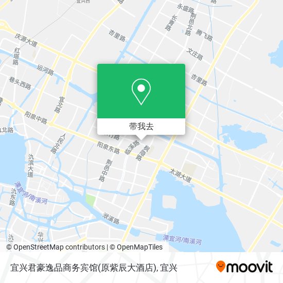 宜兴君豪逸品商务宾馆(原紫辰大酒店)地图