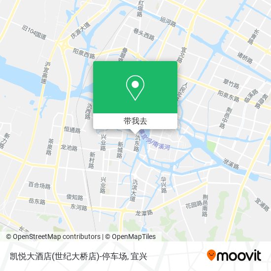 凯悦大酒店(世纪大桥店)-停车场地图