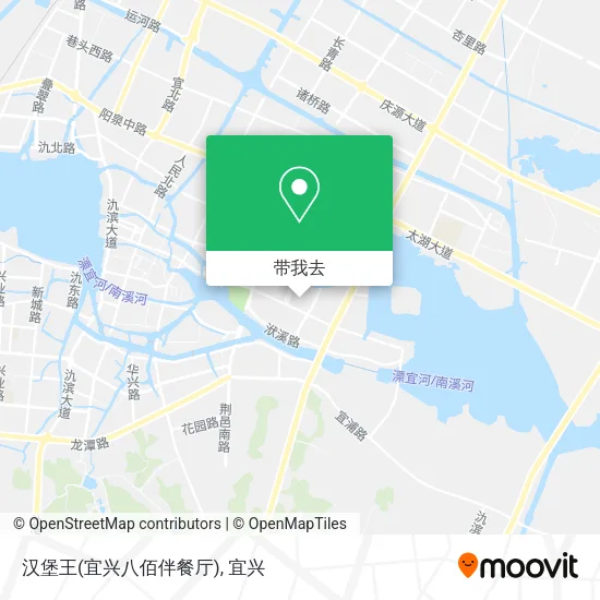 汉堡王(宜兴八佰伴餐厅)地图