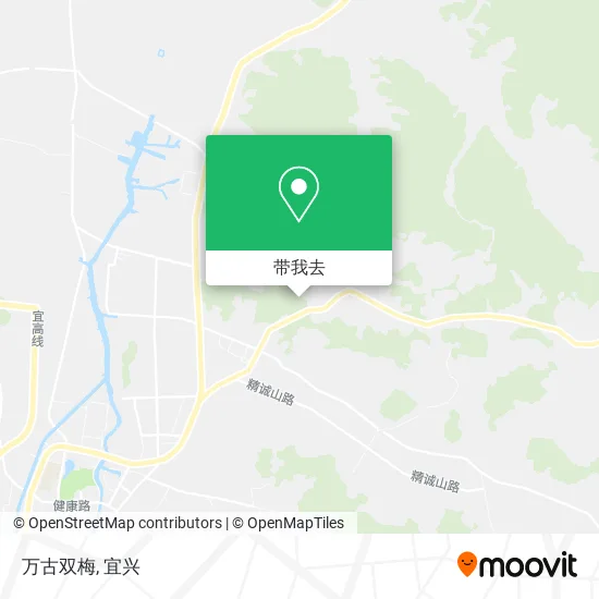 万古双梅地图