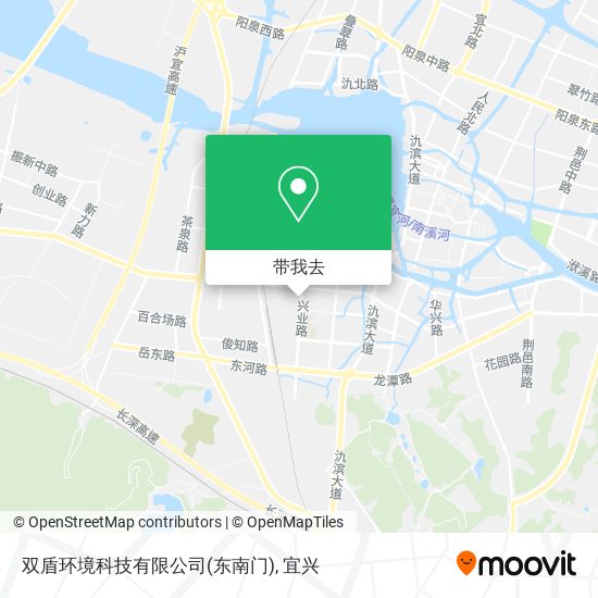 双盾环境科技有限公司(东南门)地图