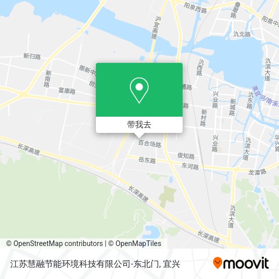 江苏慧融节能环境科技有限公司-东北门地图