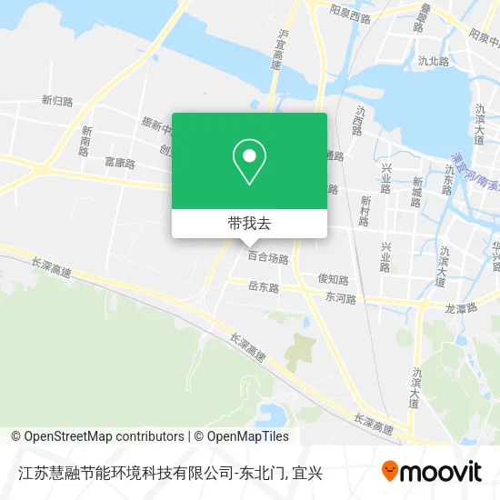 江苏慧融节能环境科技有限公司-东北门地图