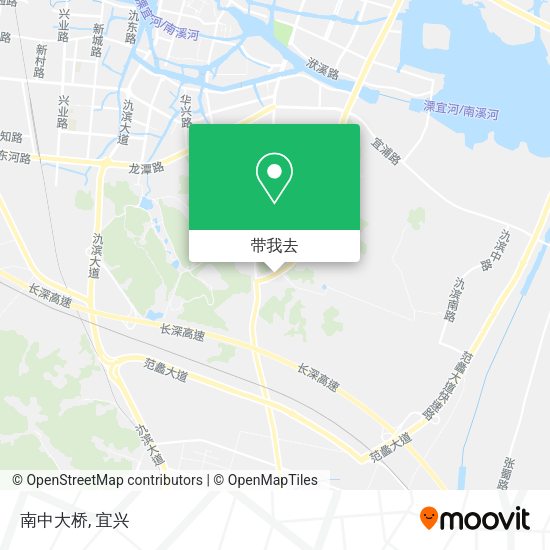 南中大桥地图