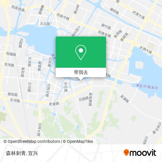 森林刺青地图