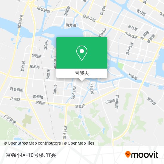 富强小区-10号楼地图