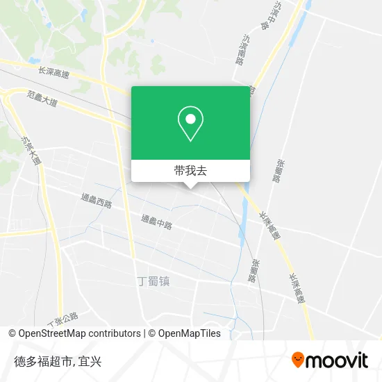 德多福超市地图