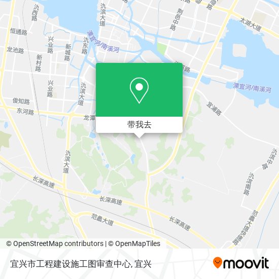 宜兴市工程建设施工图审查中心地图