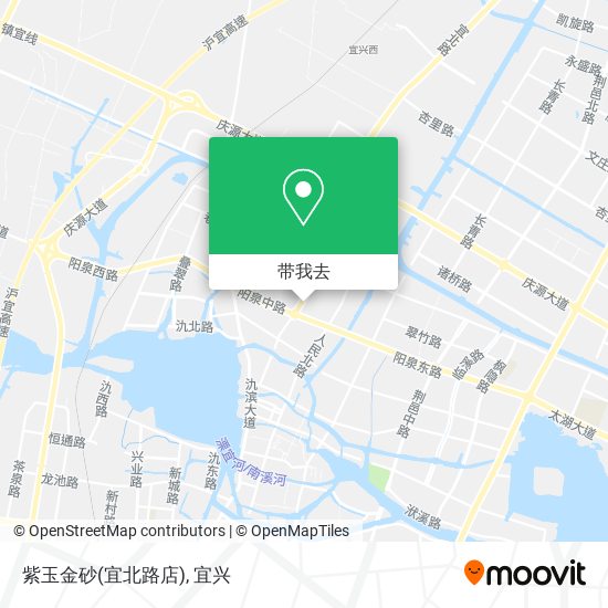 紫玉金砂(宜北路店)地图